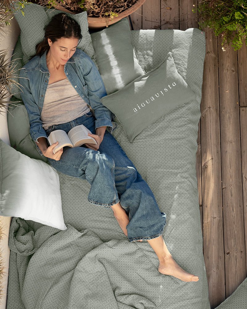 Plaid y cubrecama Fornells- - Aiguavista